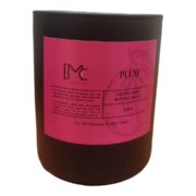 Plum Scented Body Butter Candle